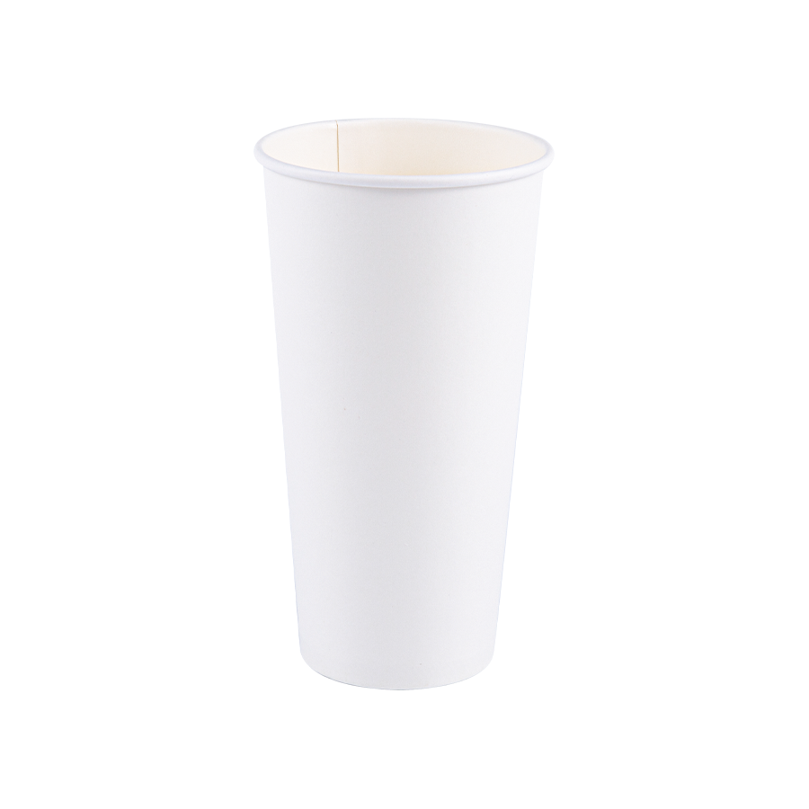 16オンス（500ml）PLA生分解性単層紙カップ